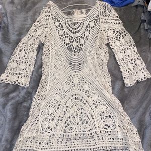 Swimsuit cover up Lace